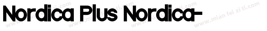 Nordica Plus Nordica字体转换
